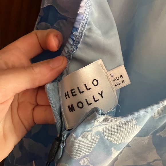 Hello Molly LUXE SERENITY MAXI DRESS BLUE - Picture 5 of 5